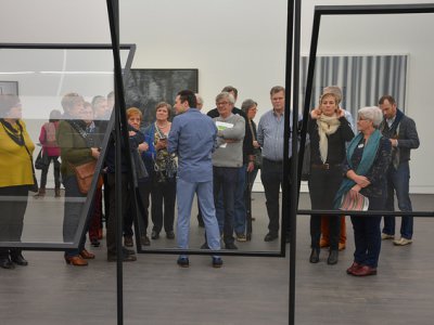 bezoek aan expo Gerhard Richter